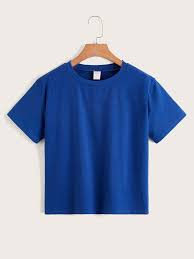 blaues T-Shirt